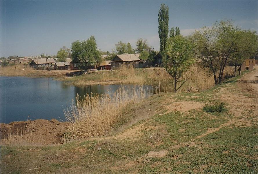 Пруд на Октябрьской улице  /  Pond in Oktyabrskaya Street