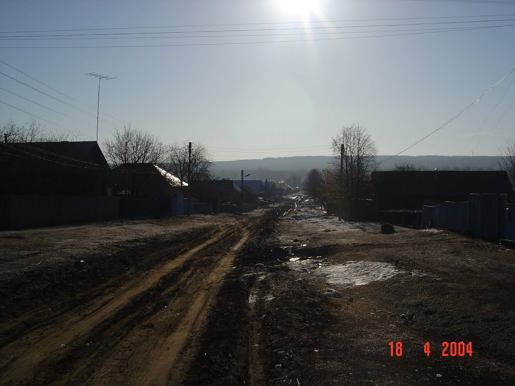 Бакалы в прошлом (ул.Свердлова без асфальта)