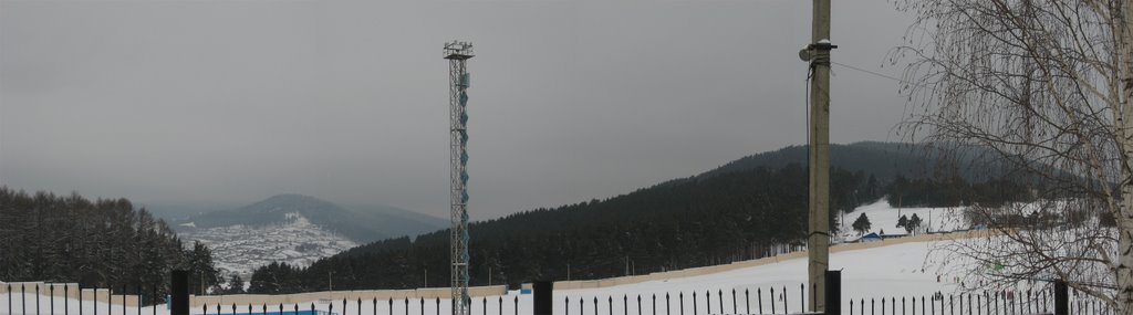 около стадиона