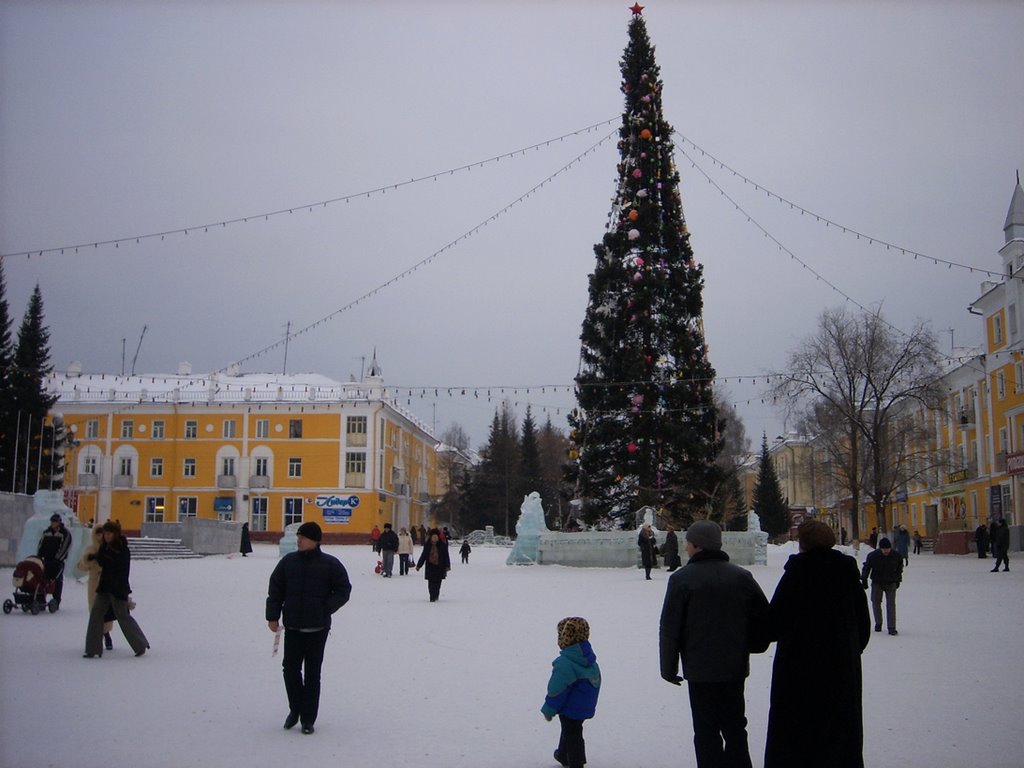 на площади металлургов