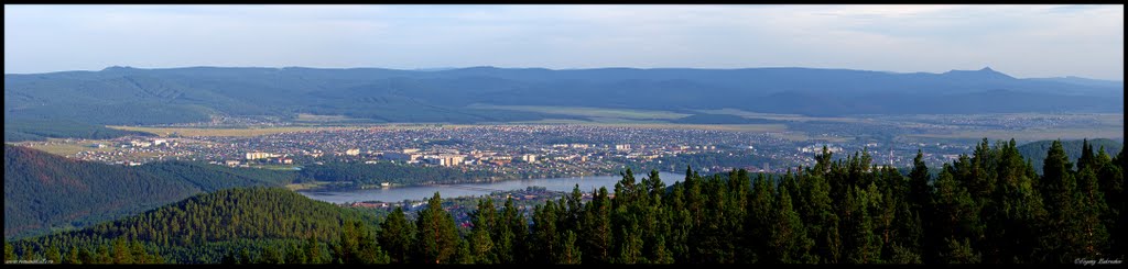 Панорама Белорецка (1) Panorama of Beloretsk