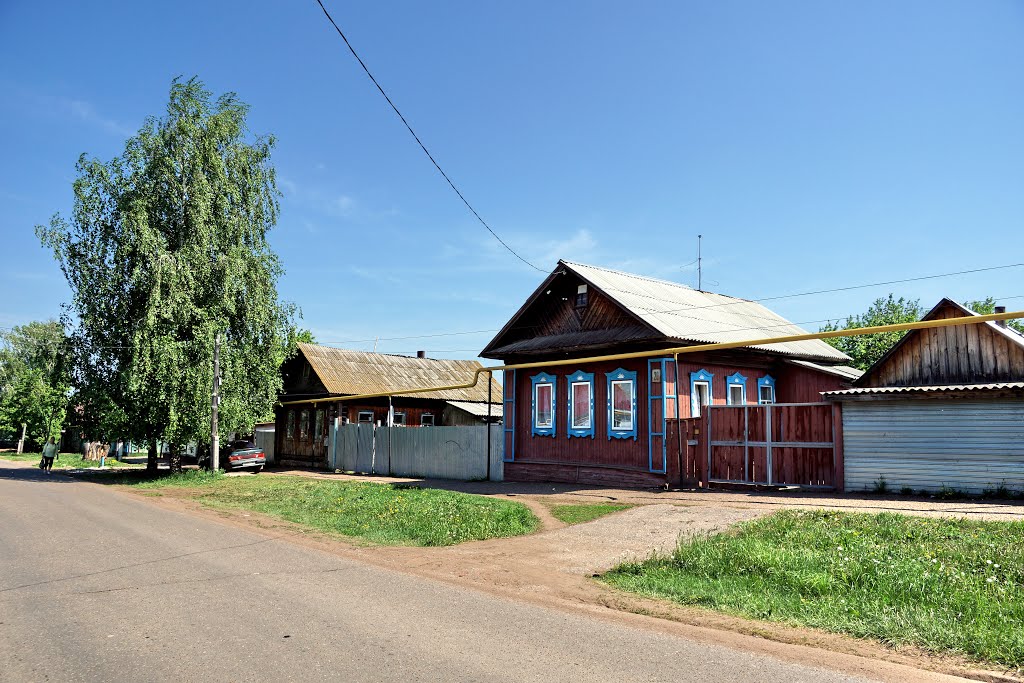 Wooden houses