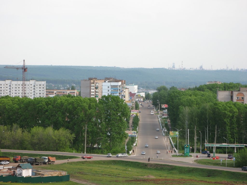 ул. Седова от вышки / Sedov Str. Seen from Radio Tower
