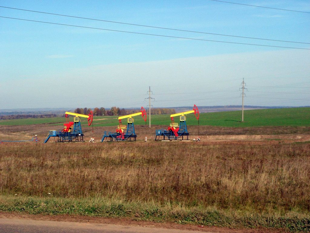 нефтяные вышки