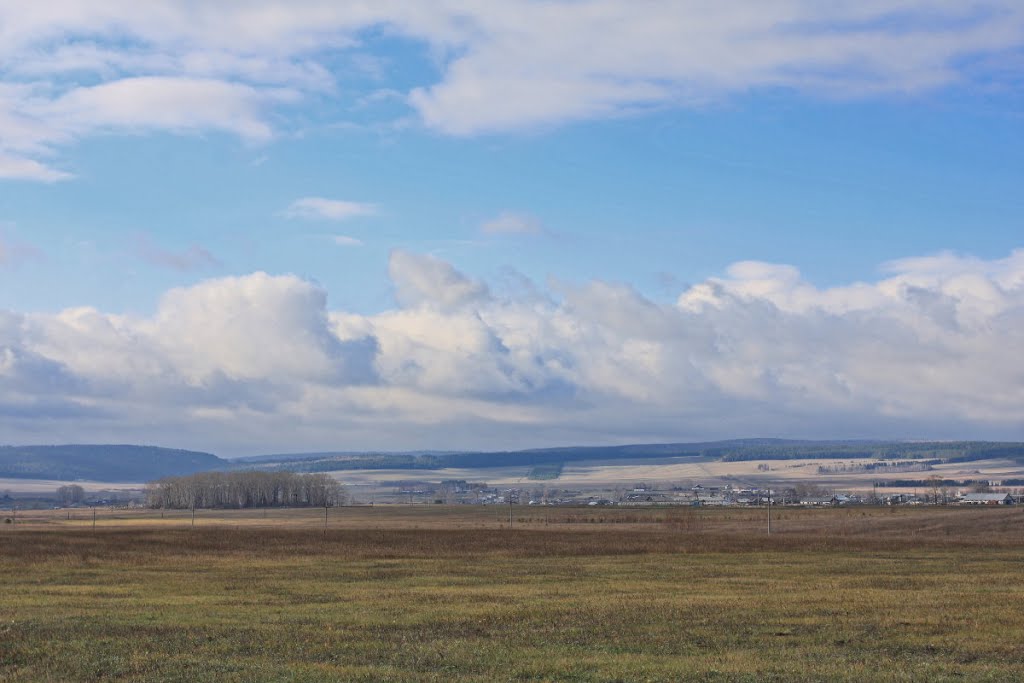 Вид на село Дуван