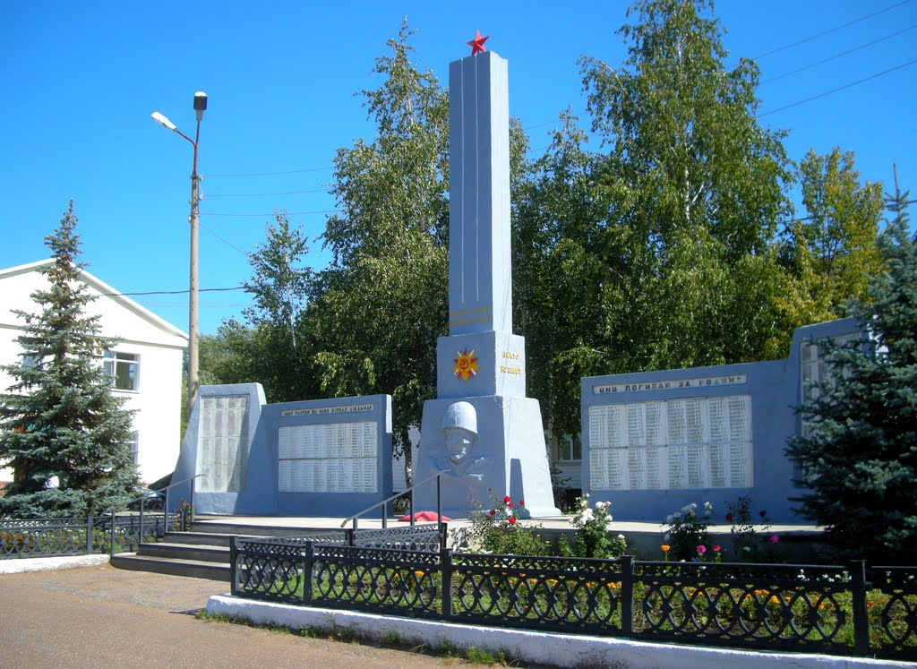 Обелиск в Ермолаево