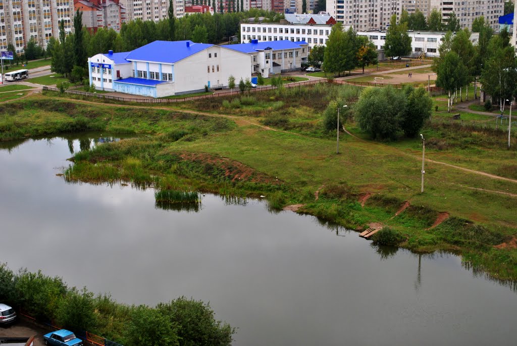 озеро с балкона "Эльми"