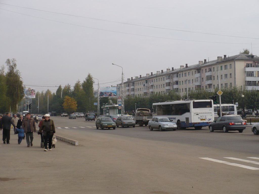 На улице города