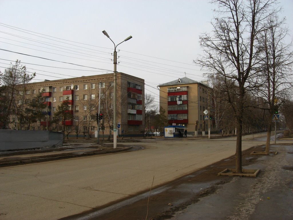 У пересечения улиц Девонской и Герцена