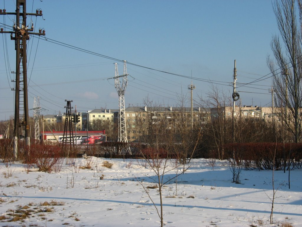 Дома по ул. Северная и ул. Гаражная