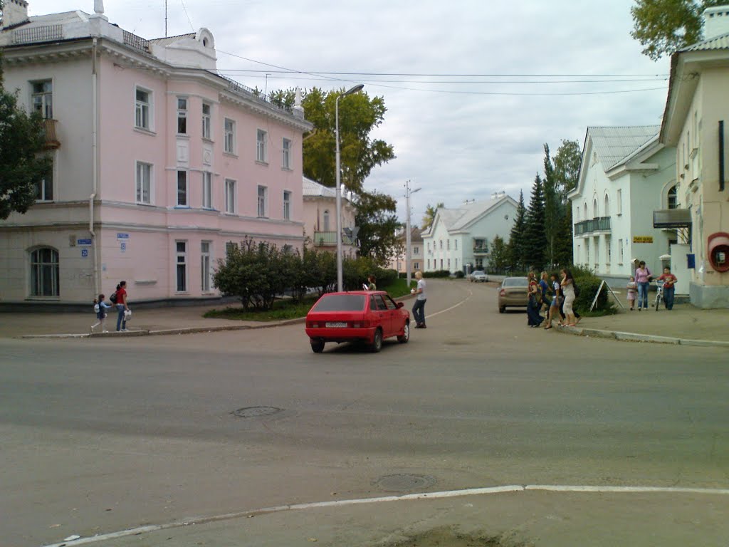 Пересечение Проспекта Ленина и ул. Свердлова