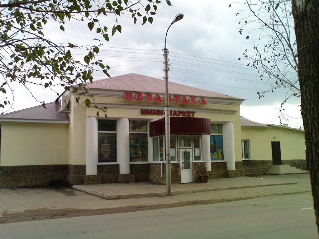 Продуктовый магазинчик возле парка по ул. Садовое кольцо/ Продуктовий магазинчик біля парку по вул. Садове кільце