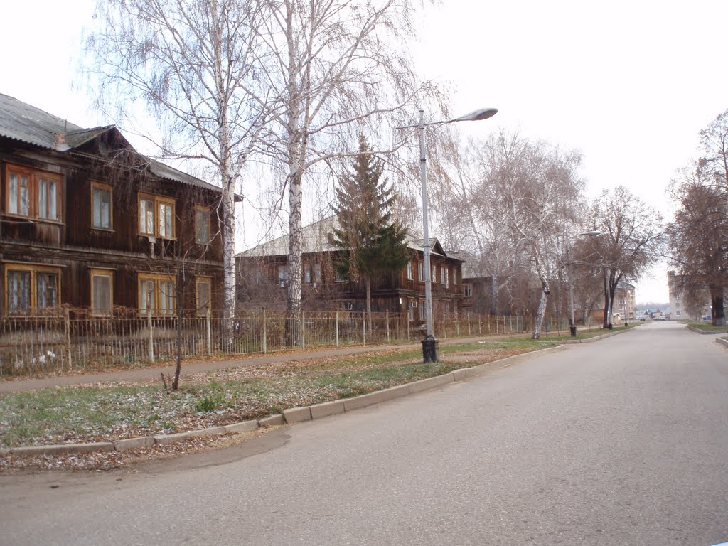 Салават, ул. Горького осень 2009
