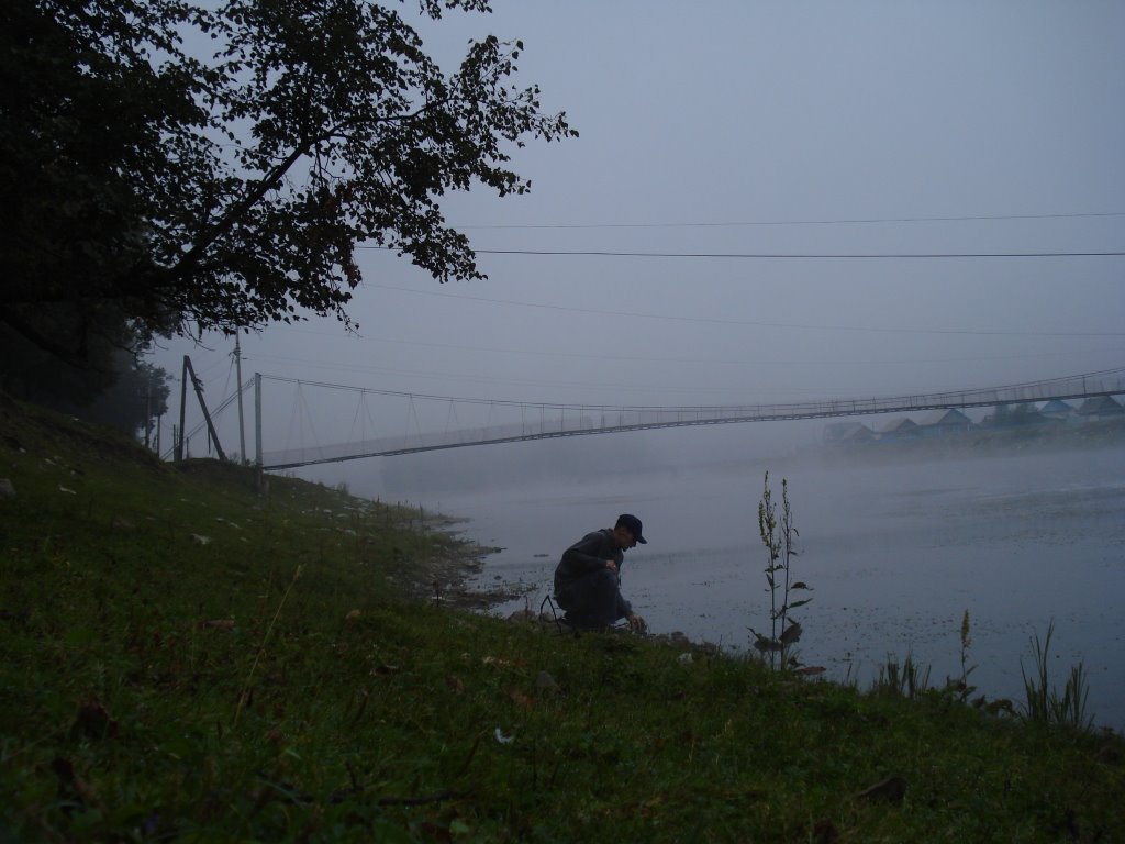 White river at 6:00 am