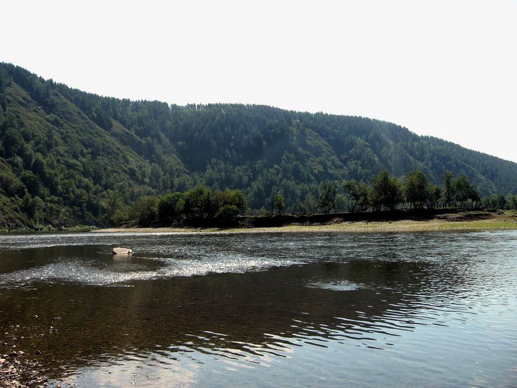 The WhiteRiver near Burzyan village