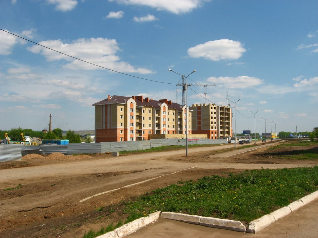 Строительство жилых домов по ул. Комарова