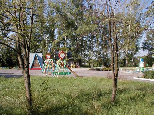 в парке