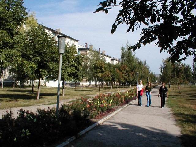 многоэтажки возле Эфко