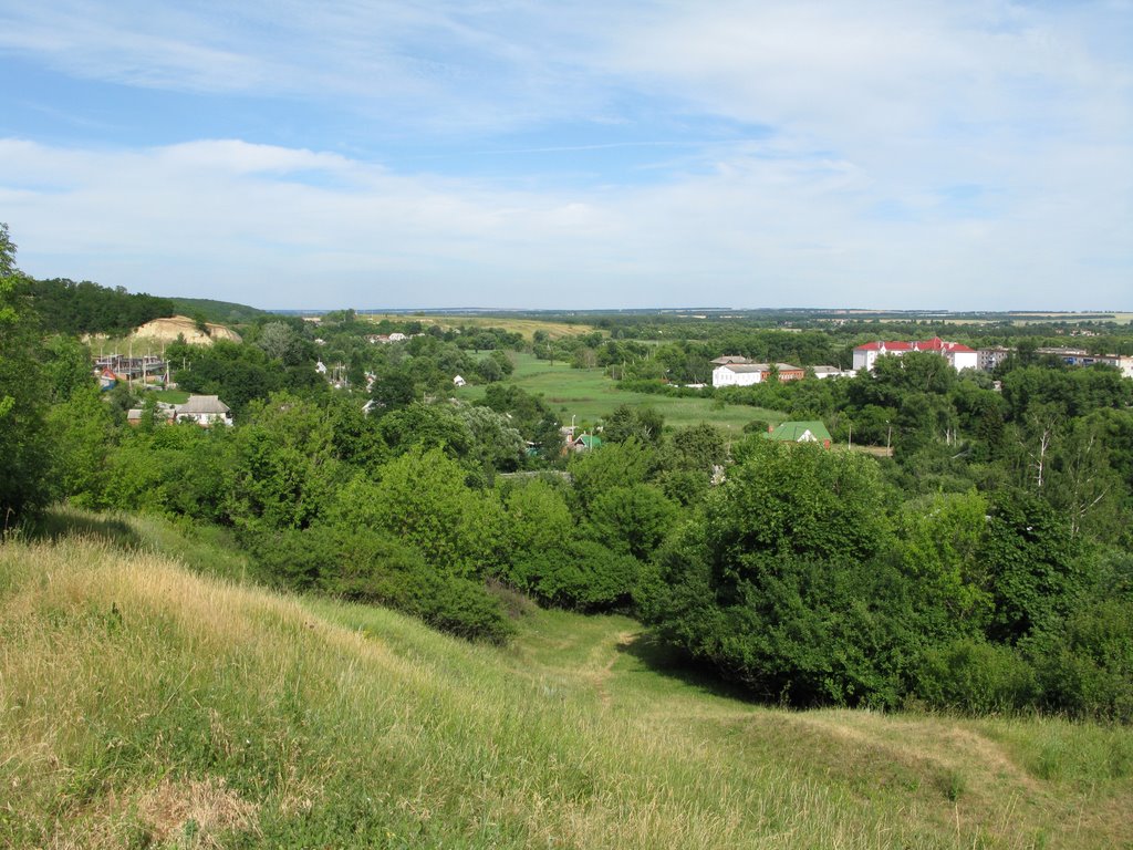 Borisovka, Road downwards