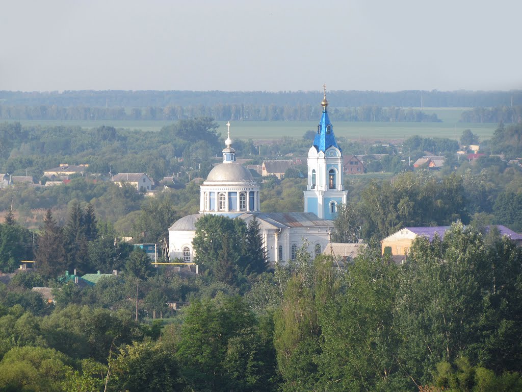 Борисовка, Белгородская область. Храм Михаила Архангела. 11 июня 2012.