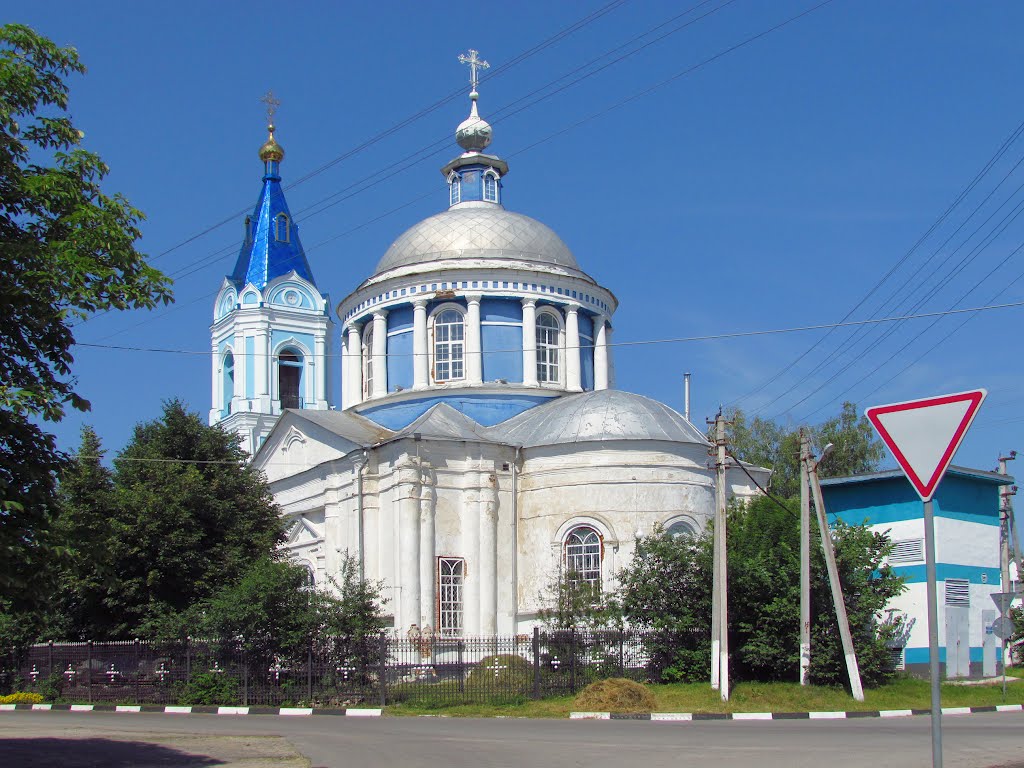 Борисовка. Храм Михаила Архангела. 11 июня 2012.