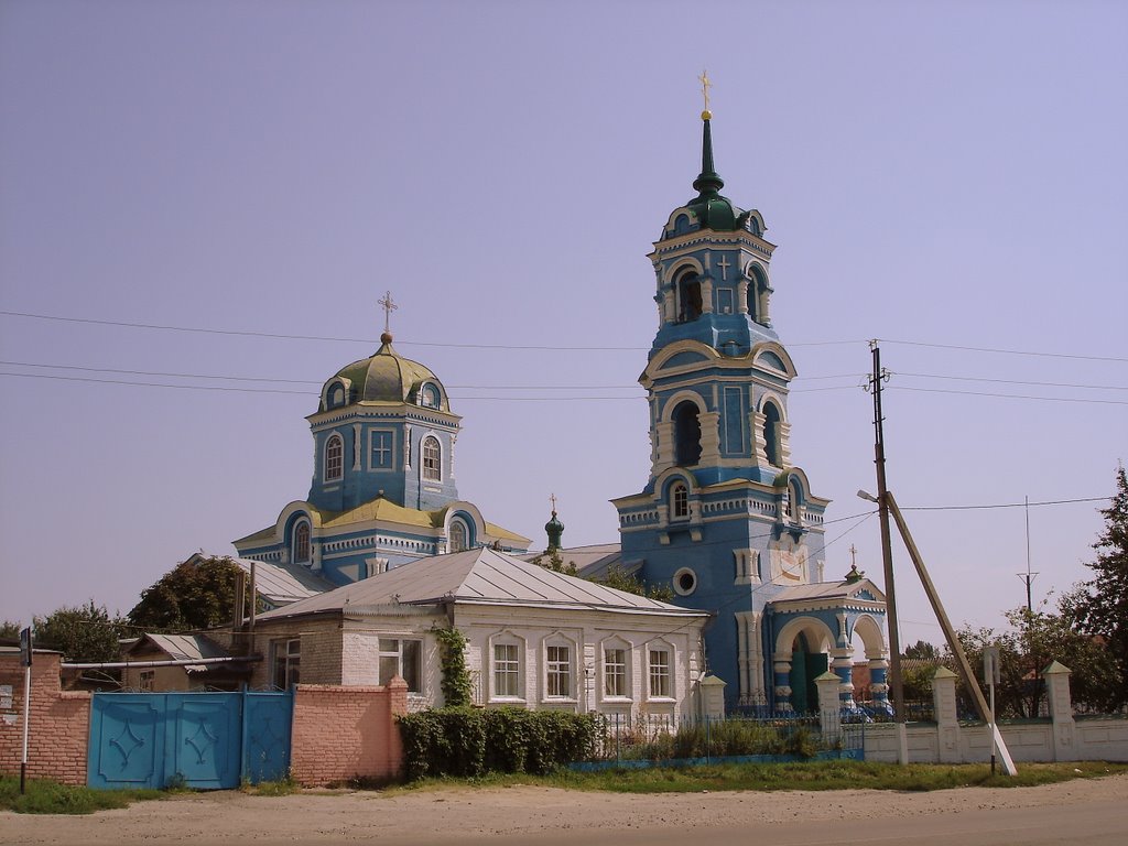 Церковь в пос. Волоконовка