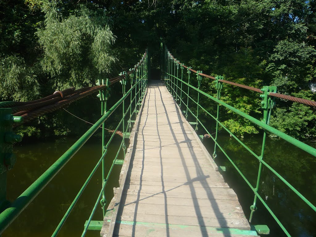 мостик в парк