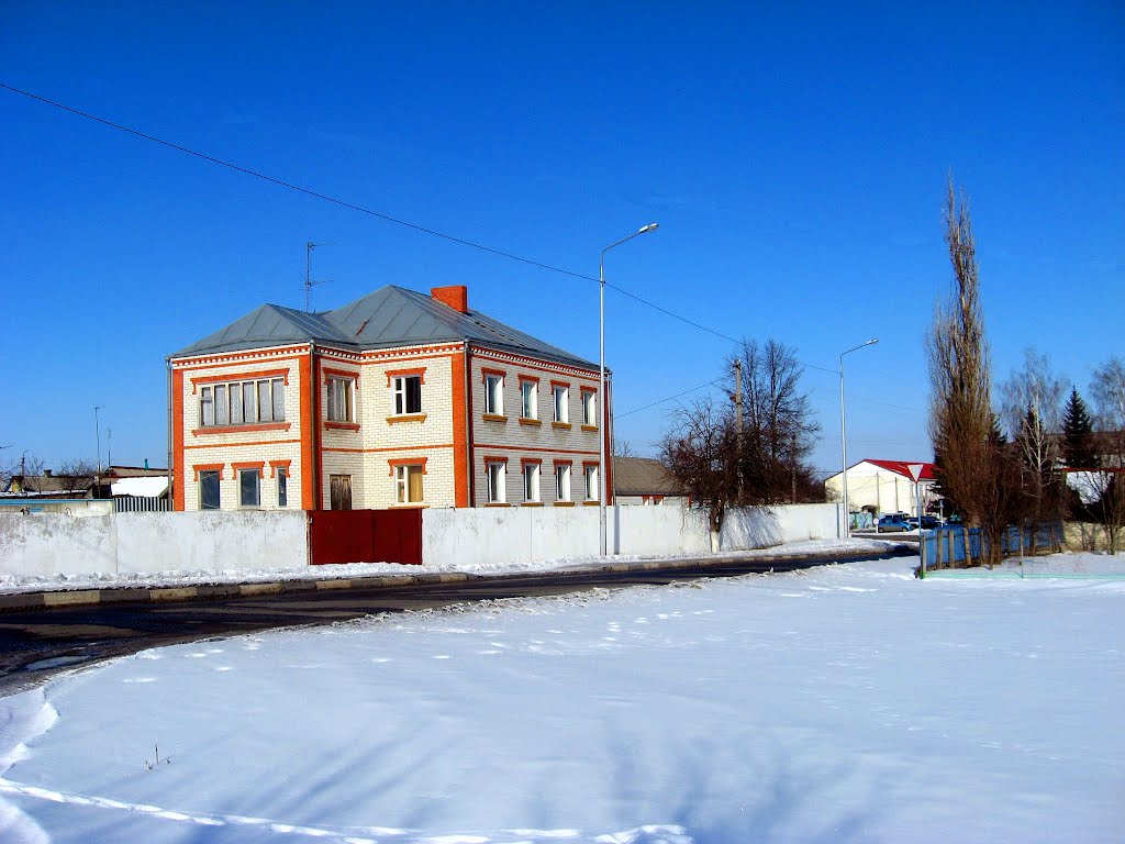 Вблизи перекрёстка улиц Советской и Ленина