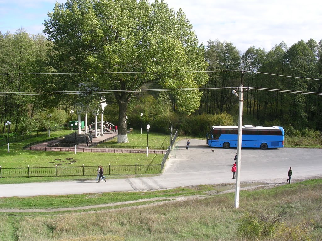 Ясный колодец. Вид с горы