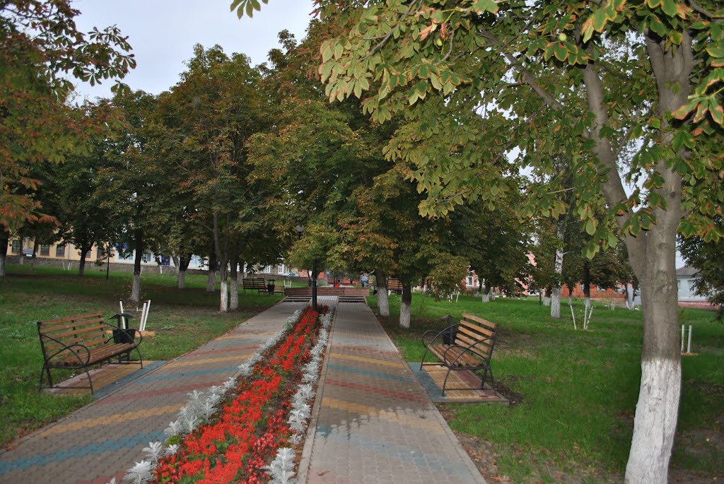 Можно сказать море цветов