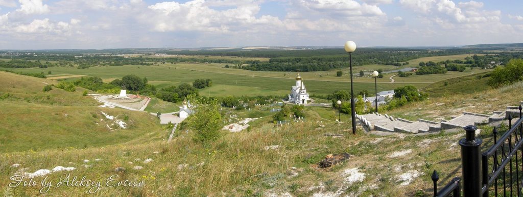 Панорама Холковского монастыря