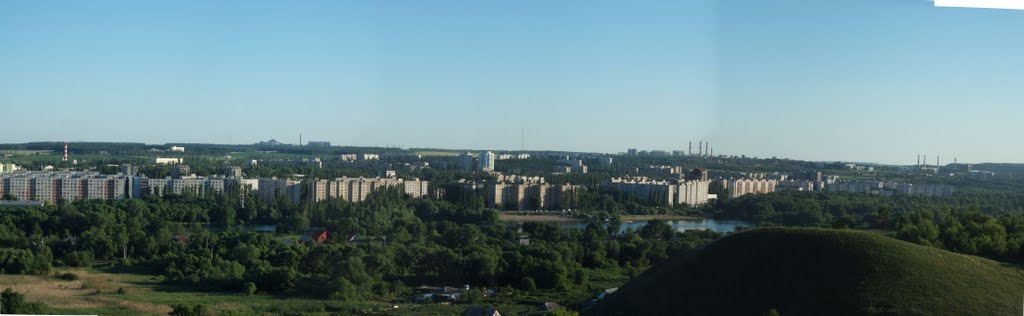 Весь Юго-Запад Старого Оскола на ладони. Высокая детализация.