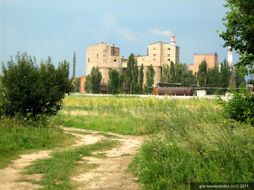 Factory of ferro-concrete products / завод железобетонных изделий