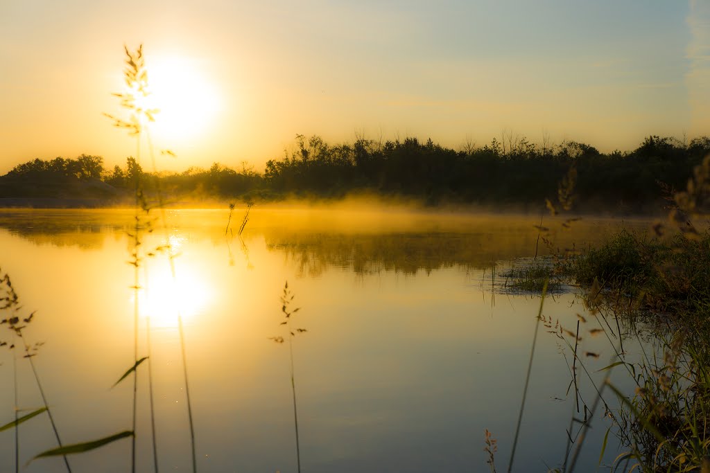 Lake sunrise / Восход на озере