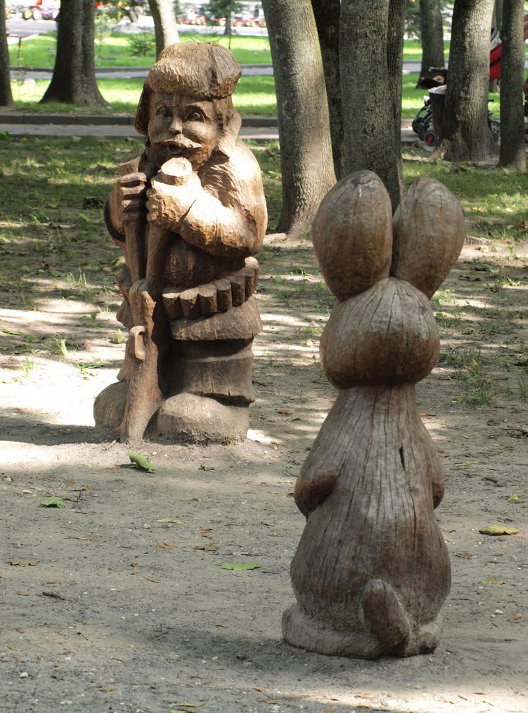 Заяц и охотник / Hare and Hunter