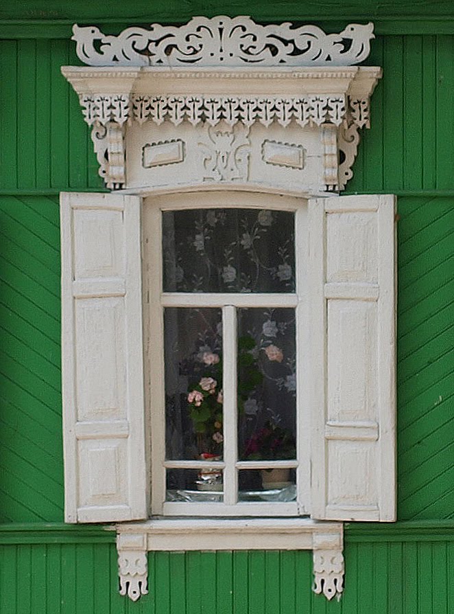 Окно. Резьба / Window. Fretwork