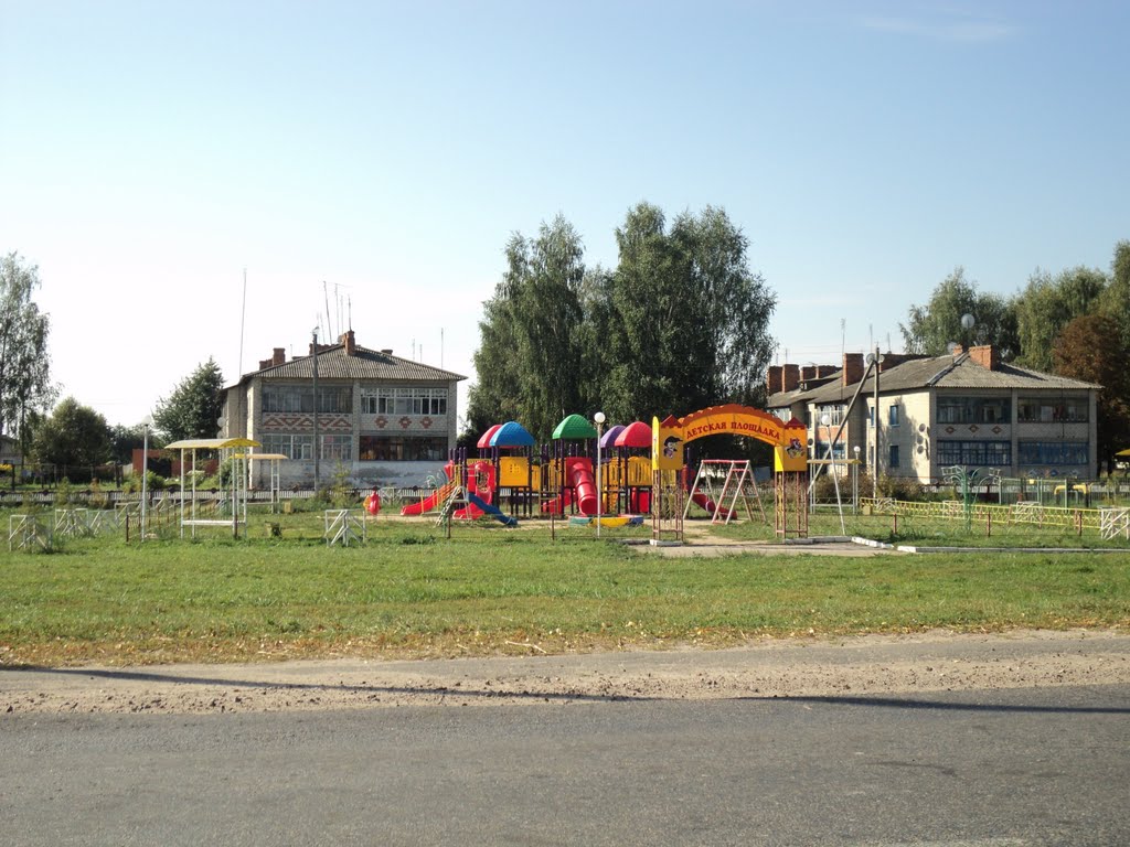 Детская площадка на ул. Шоссейной