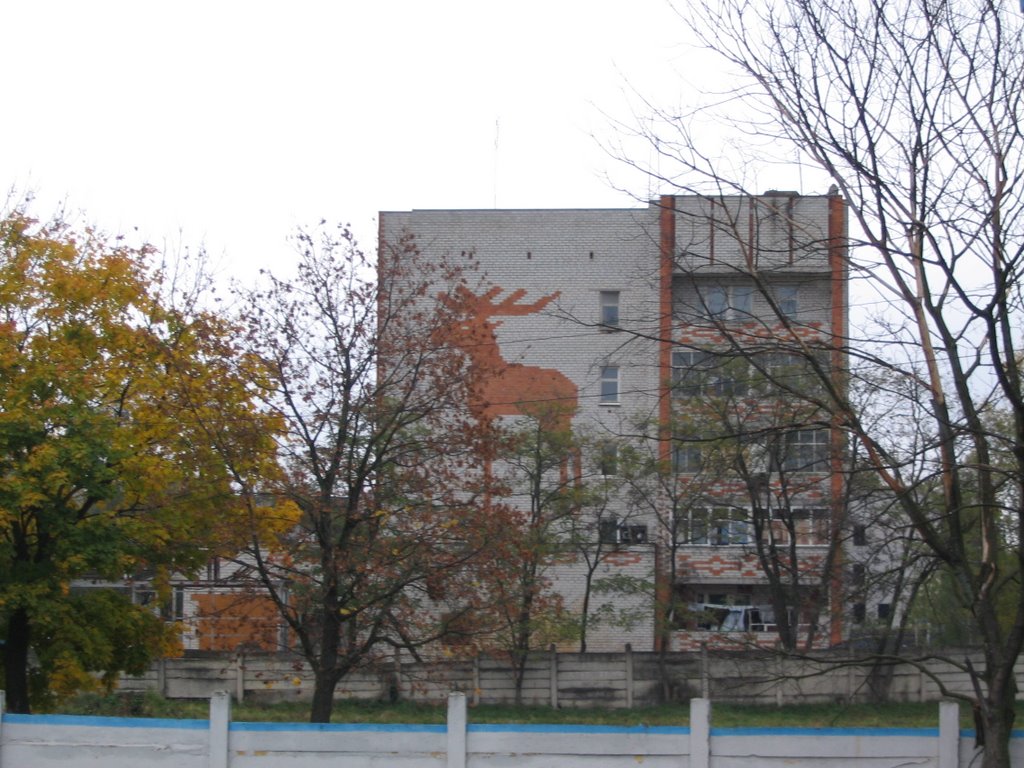 Рисунок из кирпича