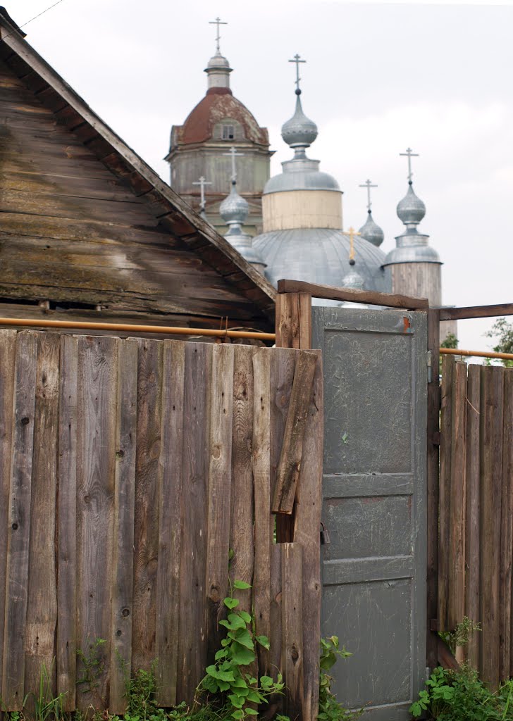Купола Никольской церкви / Doms of St. Nicolas church