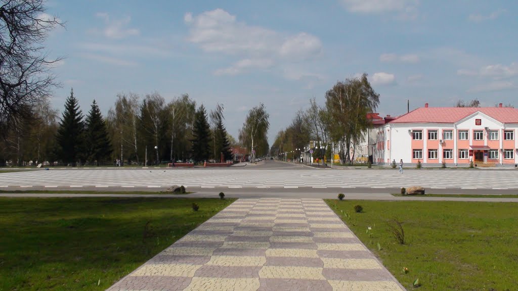 Вид от ДК(бывшего)