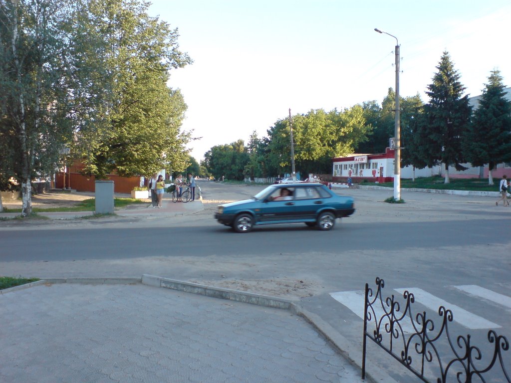 Перекресток Ленина и Красной