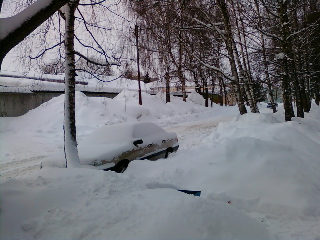Трубчевск, Русская зима. Trubchevsk, Russian winter.