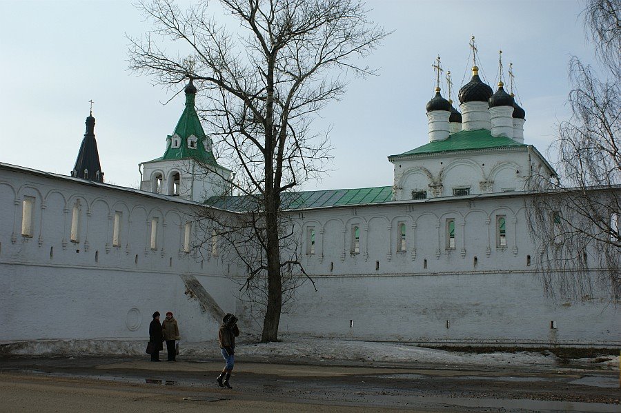 Стены Александровской слободы