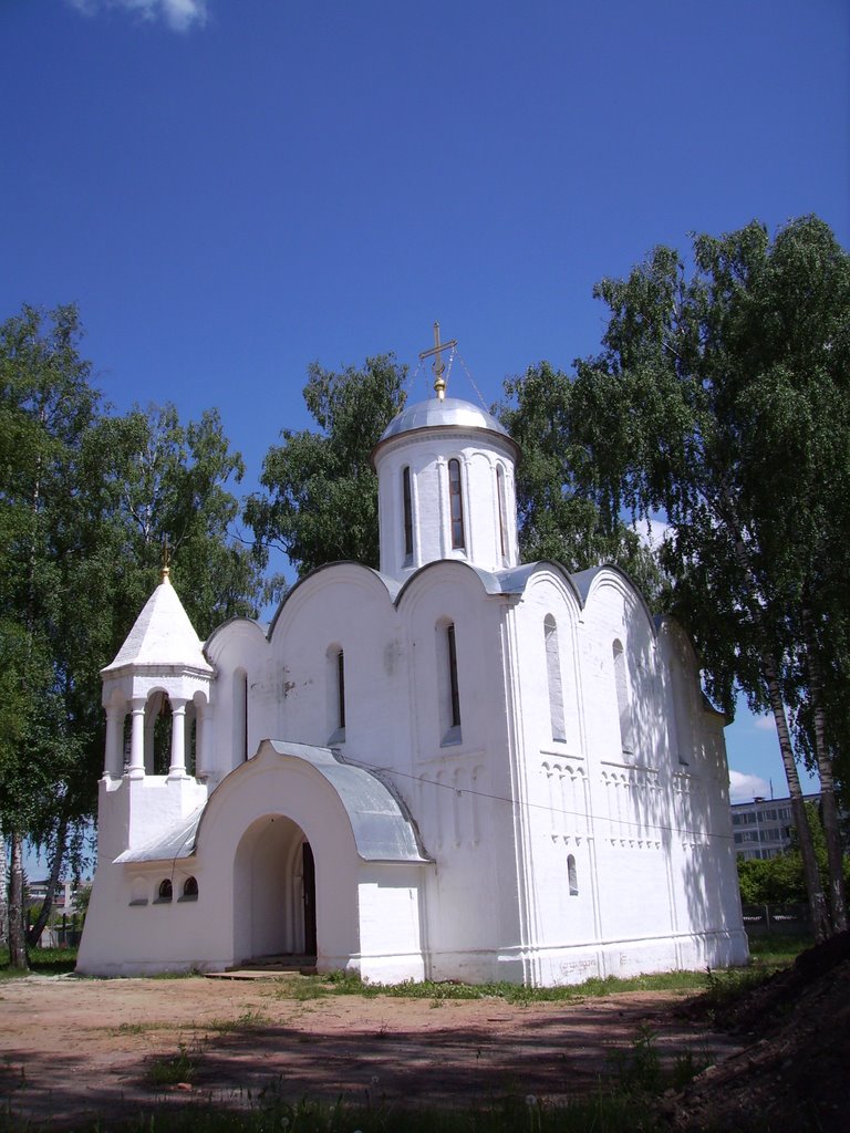 Церковь Рождества Богородицы в Балакирево, архитектор Андрей Анисимов, 2003 год