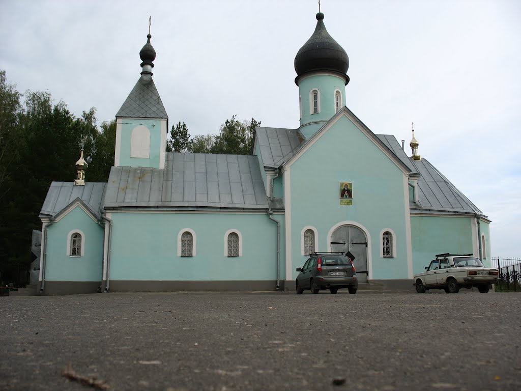 Храм при кладбище. Пос Вербовский. Муром.