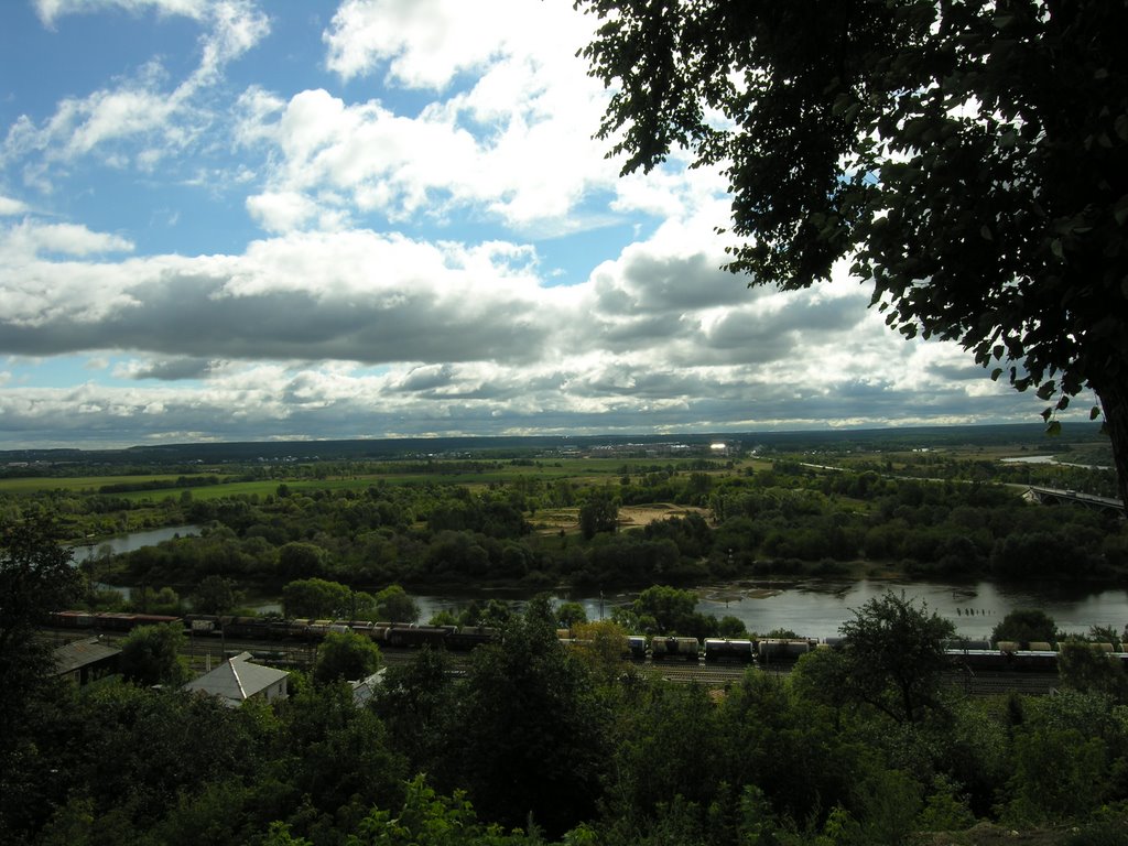 Vladimir landscape to South