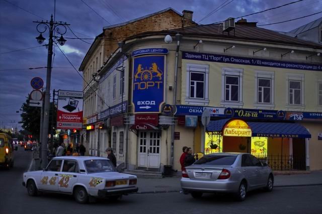 Большая Московская вечером