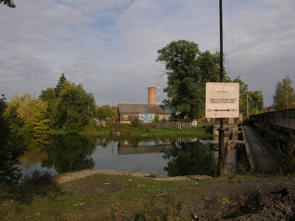 Плотина в Городищах