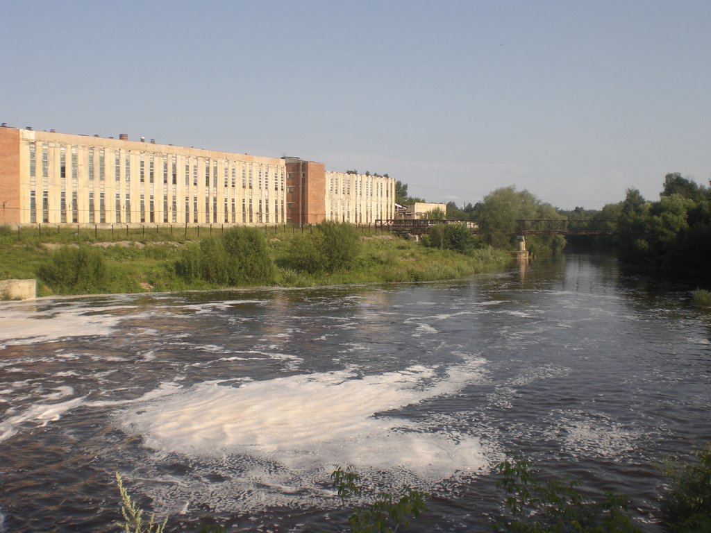Киржач, вид с плотины