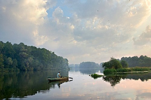 Утро на реке Киржач